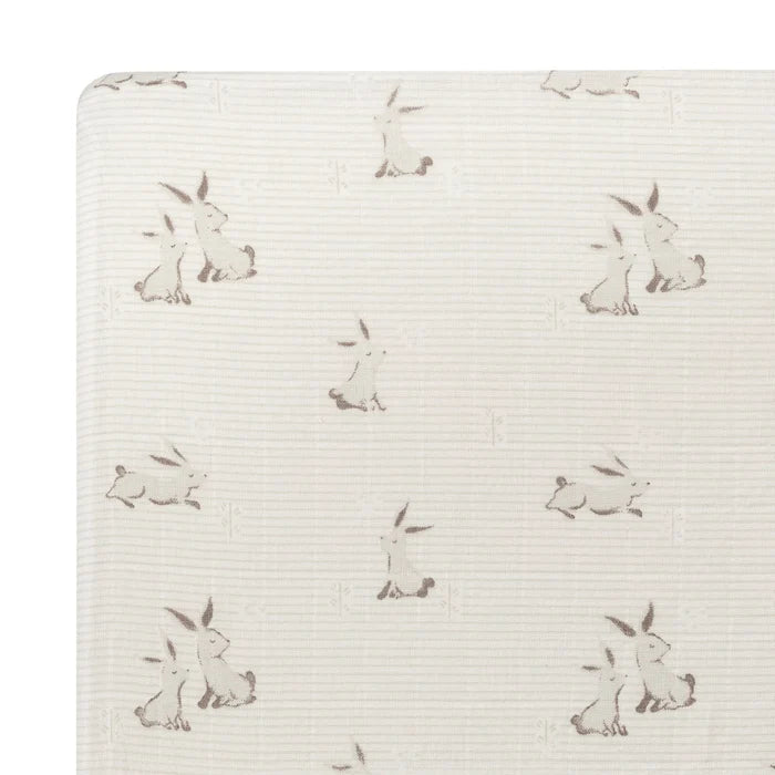 Crane Avery Organic Cotton Crib Sheet