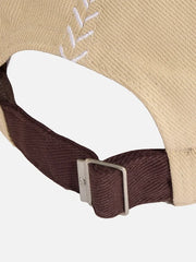 shopi go Adidas Originals Dad Cap - Khaki Three – khaki, arka görünüm