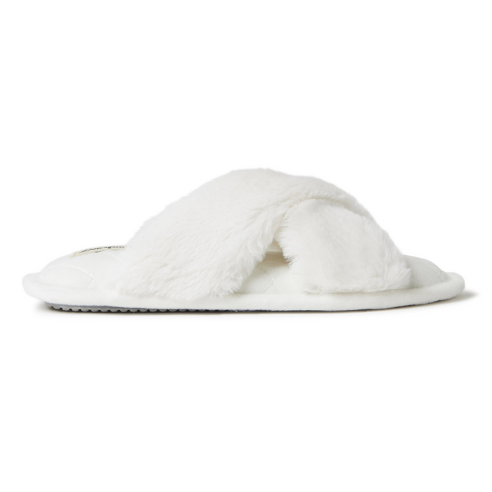 Dearfoams Women's Warm Cozy Slippers Muslin 1529293