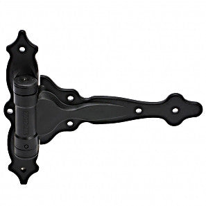 Decorative Adjustable Self-closing Spring Gate Hinges (2 pack) - Wild West Hardware