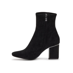 DKNY Cavale Women’s Bootie Square Toe Block Heel Suede – 1800433