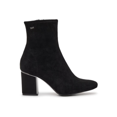 DKNY Cavale Women’s Bootie Square Toe Block Heel Suede – 1800433