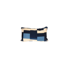 DR Home "The Billy Stripe" in Indigo Broken Stripe Performance Pillow