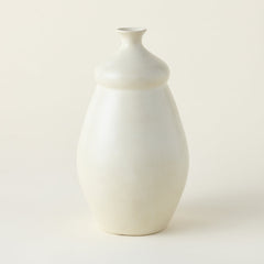 Eggshell Kador Vase