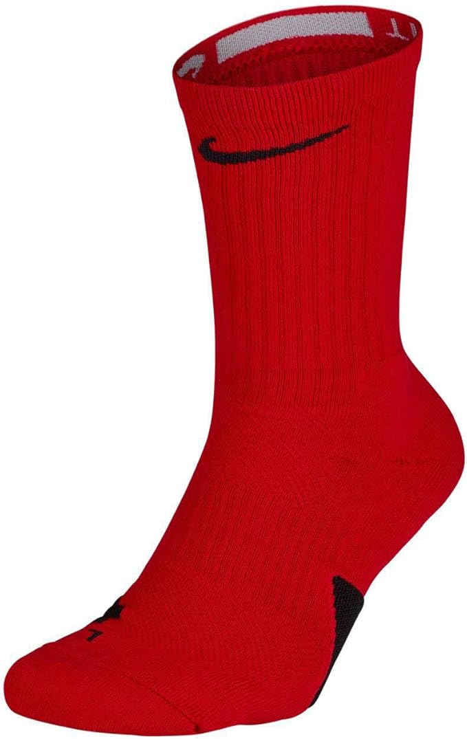 Nike Elite Crew Red Basketball Socks