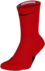 Nike Elite Crew Red Basketball Socks