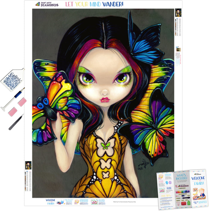 Fairy With A Butterfly Mask