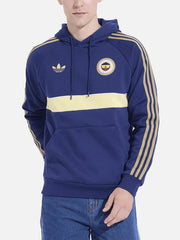 ADIDAS ORIGINALS Fenerbahçe OG2 Hoodie - Dark Blue – lacivert, önden görünüm