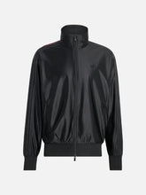 ADIDAS ORIGINALS Firebird Metallic Track Top – siyah, önden görünüm