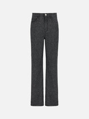 EX DE RUE Fray Black Denim Jean II – Black Denim, önden görünüm
