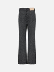 EX DE RUE Fray Black Denim Jean II - Fray Black Denim, arka görünüm