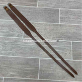 Garter Jodhpur Straps, Brown, Size Small, Brand New