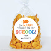Goldfish "Happy You're In My School" Back to School Stickers