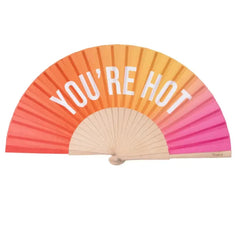 Hand Fan "You Are Hot"