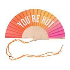 Hand Fan "You Are Hot"