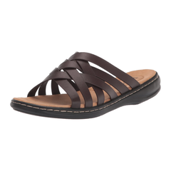 Izod Women’s Slaight Casual Slide Sandals – Brown 1478215