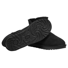 Kirkland Signature Women’s Shearling Scalloped Edge Boots – 124189