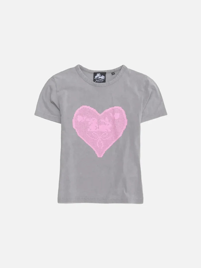 CARNE BOLLENTE Lapins & Lace - Off Grey - Kategorize edilmemiş T-SHIRT