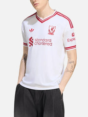 ADIDAS ORIGINALS Liverpool 26/27 Away Jersey – White, önden görünüm