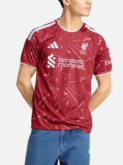 ADIDAS ORIGINALS Liverpool 26/27 Home Jersey – Active Maroon, önden görünüm