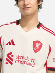 ADIDAS ORIGINALS Liverpool FC 25/26 Away Jersey - Wonder White - Jerseys FORMA