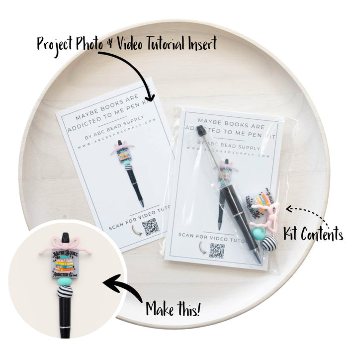 Maybe Books are Addicted to Me Pen Kit