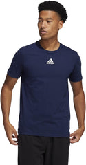 Adidas Men's Amplifier Regular Fit Cotton T-Shirt EK0175 Navy