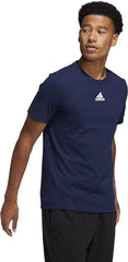 Adidas Men's Amplifier Regular Fit Cotton T-Shirt EK0175 Navy