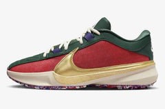 Nike Men's Zoom Freak 5 Basketball Shoes - DZ2944-600
