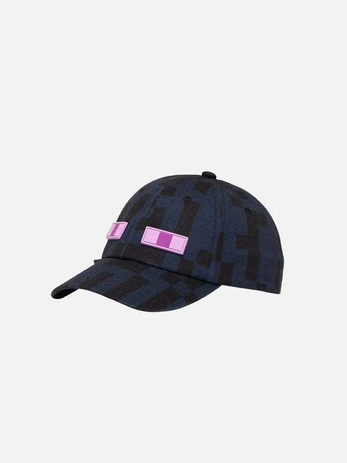 HERSCHEL Minecraft x Herschel Sylas Classic Cap - Enderman – lacivert, önden görünüm