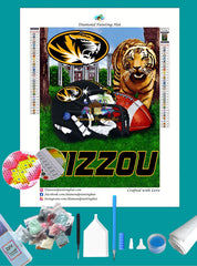 Missouri NCAA Home Diamond Painting