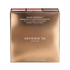 Patrick Ta Major Dimension Dream Date Eyeshadow Palette Holiday Vacances 10.5g
