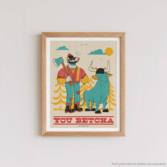 Paul & Babe Print