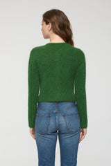 YARA ALPACA BLEND SHRUNKEN CARDIGAN