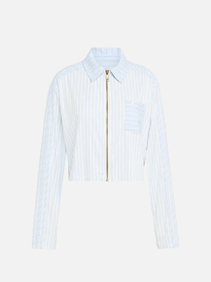 ADIDAS ORIGINALS Poplin Essentials Shirt W - Crystal Sky - Uncategorized GÖMLEK