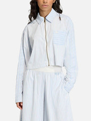 ADIDAS ORIGINALS Poplin Essentials Shirt W - Crystal Sky - Uncategorized GÖMLEK