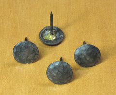 Premium Round Hammered Clavos 3/4" diameter head - Unfinished - Wild West Hardware