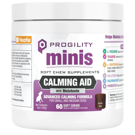 Progility Calming MINIS (Soft Chews) for Dogs 60 count