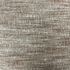 Close-up of the Queluz Pillow Wheat by Decor Fifty-Five, showcasing its coarse woven fabric in beige, brown, and white fibers for a textured, neutral look.