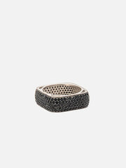 shopi go Radiant 5 Band Ring – Silver, yakın çekim