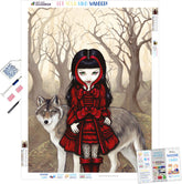 Red Riding Hood In Autumn