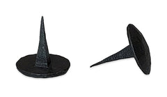 Round Clavos for Doors and Gates, Heavy Duty Rustic Clavos 1 1/4" dia. Solid iron - 6 Pack