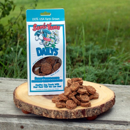 Sam’s Yams Daily’s- Vegan Sweet Potato with Chamomile Treats for Dogs