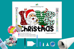 Santa's Love at Christmas Diamond Painting