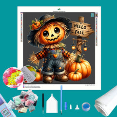 Scarecrow Diamond Painting