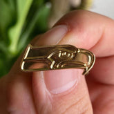 Seattle Seahawks Gold Pin