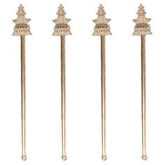 Shanghai Cocktail Swizzle Stick with Gift Box - The Preppy Bunny