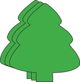 Magnets - Small Single Color Evergreen Tree - Creative Shapes Etc.