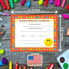 Award for Positive Conduct