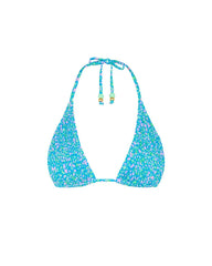Shirred Triangle Bikini Top | Ocean Kisses